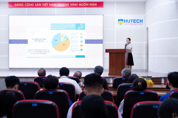 HUTECH tổ chức Hội nghị đánh giá hoạt động kết nối và phục vụ cộng đồng trong sinh viên năm học 2023-2024 34