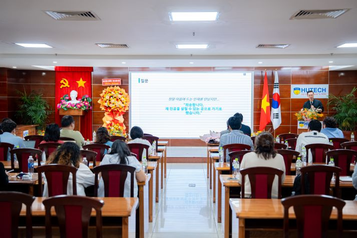 Talent Insight Day in Vietnam 2026: HUTECH đồng hành cùng doanh nghiệp Hàn Quốc trong chiến lược phát triển nhân tài 135