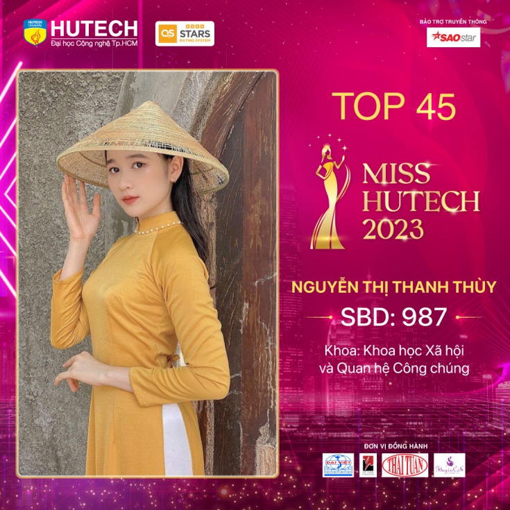 Top 45 thí sinh xuất sắc nhất của Miss HUTECH 2023 chính thức lộ diện 50