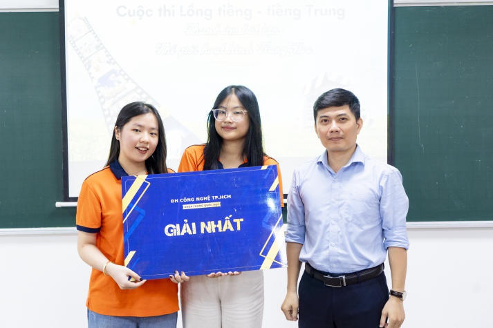 Trải nghiệm học tập đầy cảm hứng của sinh viên Khoa Trung Quốc học tại cuộc thi lồng tiếng 78