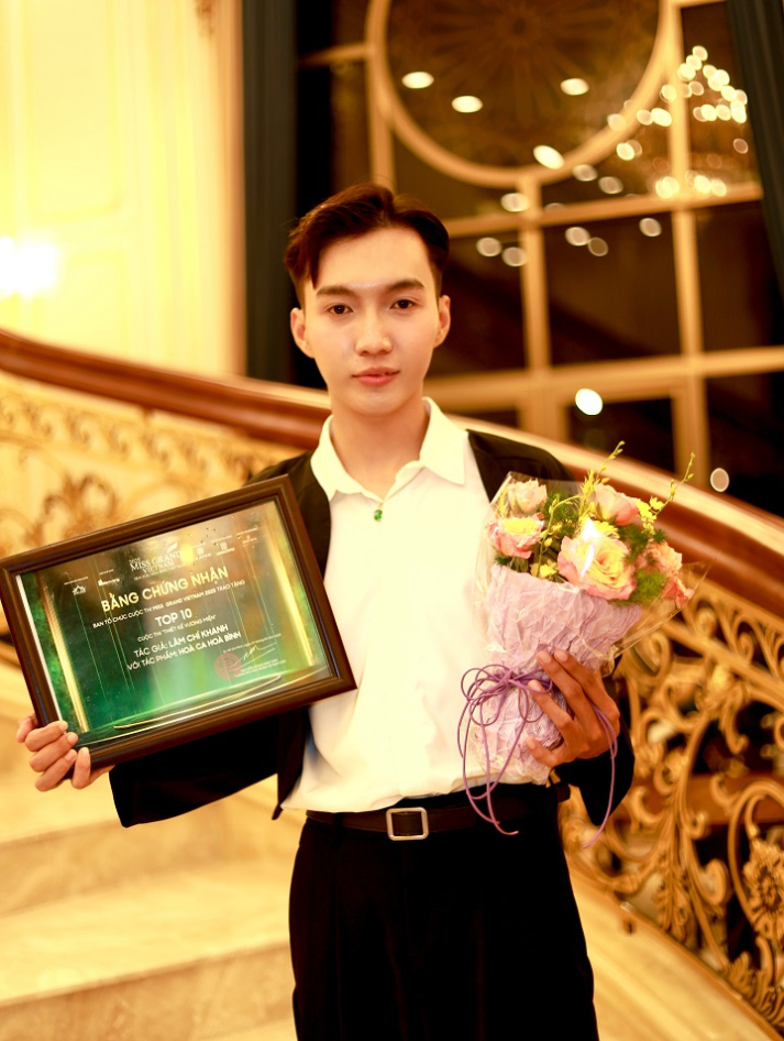 Nam sinh Truyền thông lọt top 10 cuộc thi Thiết kế vương miện Miss Grand Vietnam 2025 7