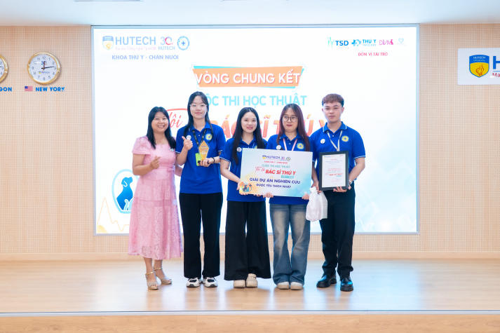 [Video] Sinh viên Khoa Thú y - Chăn nuôi toả sáng bản lĩnh nghề nghiệp tại Chung kết “Tôi là bác sĩ Thú y” 2025 202