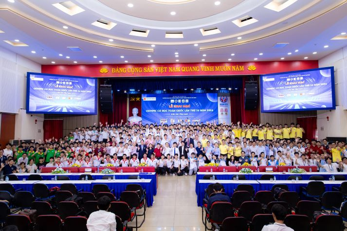 Sinh viên HUTECH tranh tài tại Olympic Cơ học toàn quốc lần thứ 36 năm 2026 8