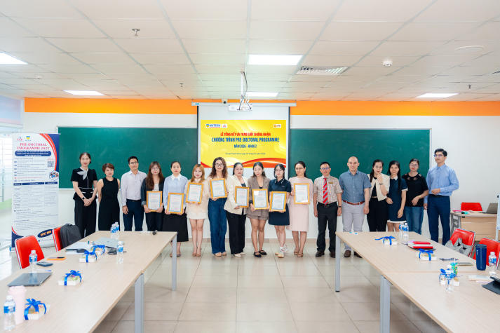 Viện Đào tạo Sau Đại học bế giảng Pre - Doctoral Programme khóa 2: Hoàn thiện nền tảng nghiên cứu, sẵn sàng cho hành trình Tiến sĩ 61