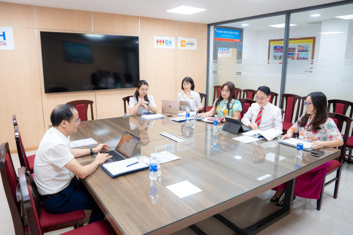 HUTECH đón đoàn chuyên gia QUACERT đánh giá giám sát hệ thống quản lý giáo dục theo ISO 21001:2018 78