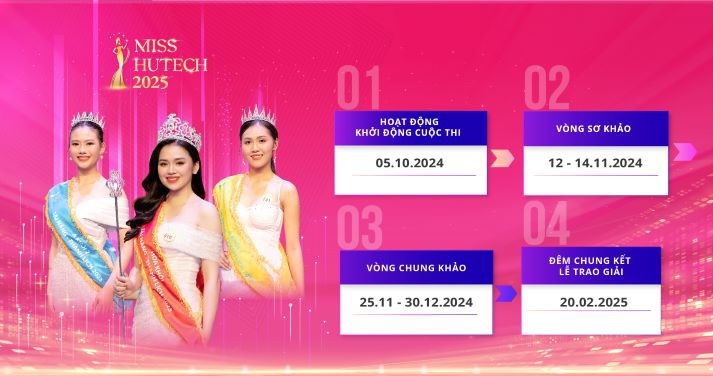 Miss HUTECH 2025 chính thức mở cổng đăng ký dự thi 37