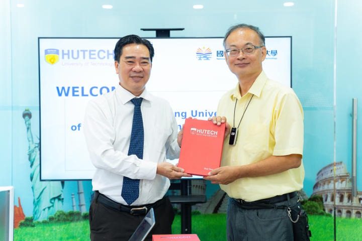 HUTECH đón tiếp đại diện Trường Đại học Khoa học và Công nghệ Quốc gia Cao Hùng (Đài Loan) 39