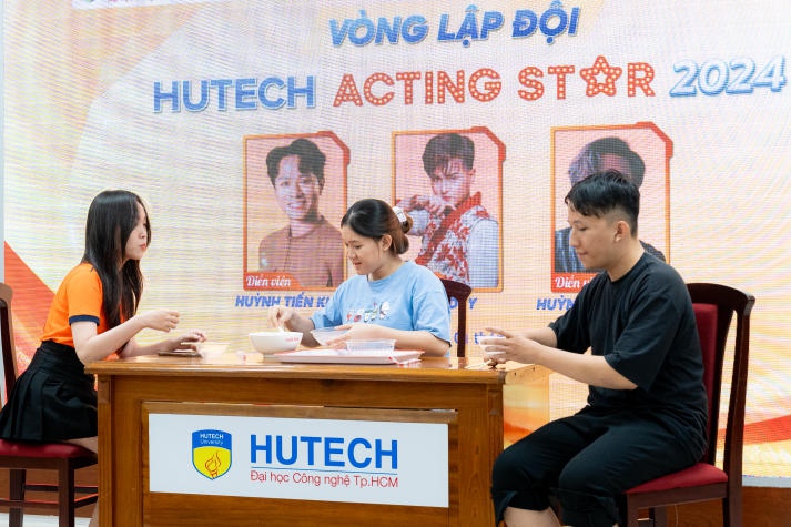 Nhiều màn nhập vai xuất thần của các tài năng trẻ HUTECH tại vòng Lập đội HUTECH Acting Stars 2024 72