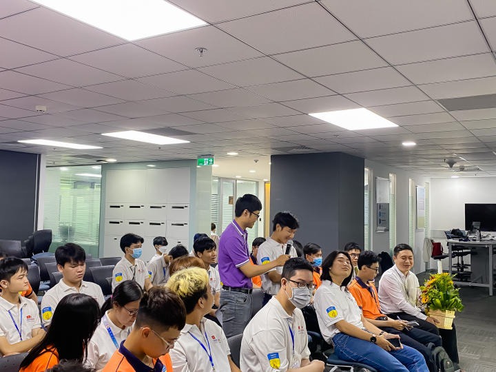 Sinh viên ngành Công nghệ thông tin VJIT tham quan Công ty DXC Việt Nam 57