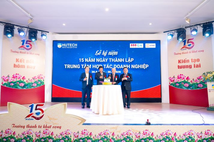 [Video] 15 năm Trung tâm Hợp tác Doanh nghiệp HUTECH: Từ kết nối đến đồng hành 80