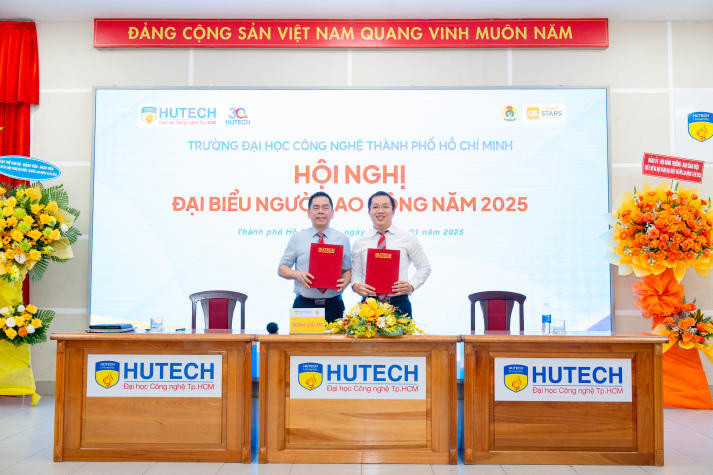 Hội nghị Đại biểu Người lao động 2025 HUTECH: Kết nối, chia sẻ, xây dựng tập thể phát triển vững mạnh 119