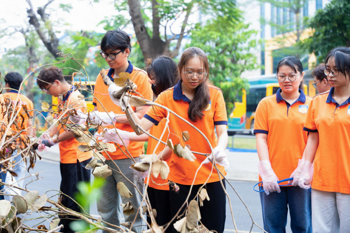 Viện Kỹ thuật phát động cao điểm tình nguyện, chung tay xây dựng môi trường xanh - sạch - đẹp 58