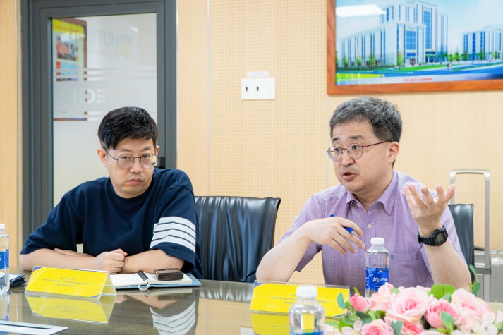 HUTECH làm việc với Tongmyong University, chuẩn bị đồng tổ chức IRN Forum 2026 tại Hàn Quốc 18