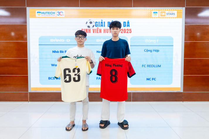 [Giải Bóng đá Sinh viên HUTECH năm 2025] Hoàn tất bốc thăm, sẵn sàng “lăn bóng” ngày 15/7 106