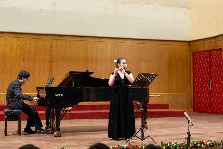 Sinh viên ngành Truyền thông đa phương tiện trải nghiệm không gian âm nhạc cổ điển tại Nhạc Viện TP.HCM 61