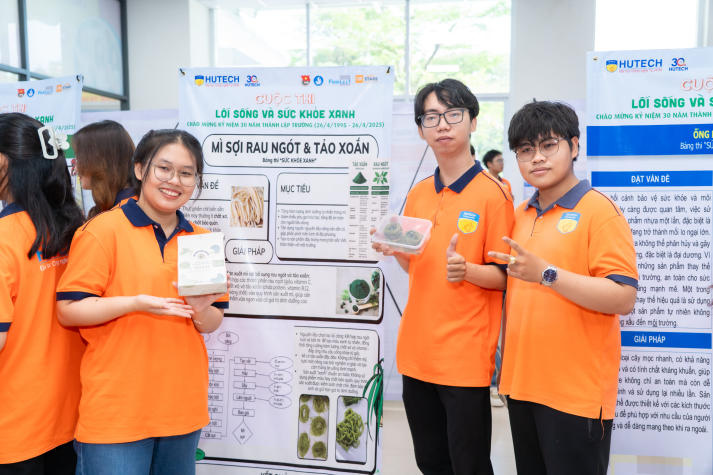 Sáng tạo xanh - Dấu ấn sinh viên HUTECH trong xu hướng phát triển bền vững 20