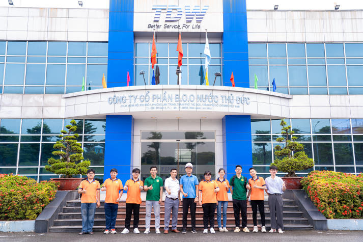 Trải nghiệm thực tế tại nhà máy nước: Bước đệm nghề nghiệp cho sinh viên Viện Khoa học Ứng dụng HUTECH 68