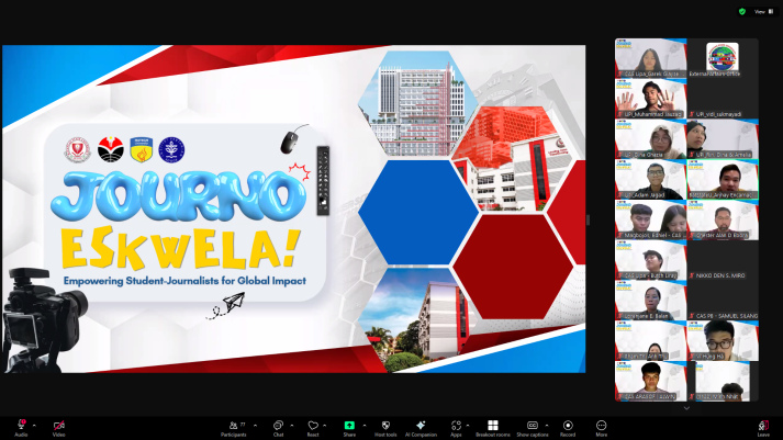 Marketing – International Business students step into global journalism through Journo Eskwela program 6