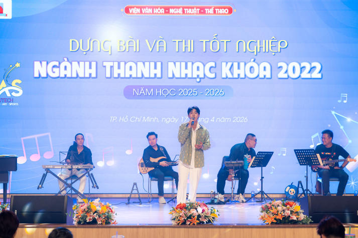 Trình diễn giàu bản sắc, sinh viên Thanh nhạc tỏa sáng trong kỳ thi tốt nghiệp 48