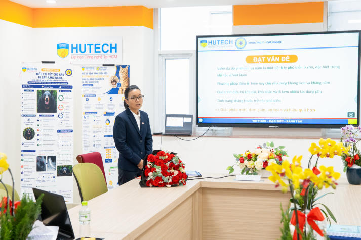 Học viên cao học Thú y đưa nghiên cứu vào thực tiễn điều trị 16