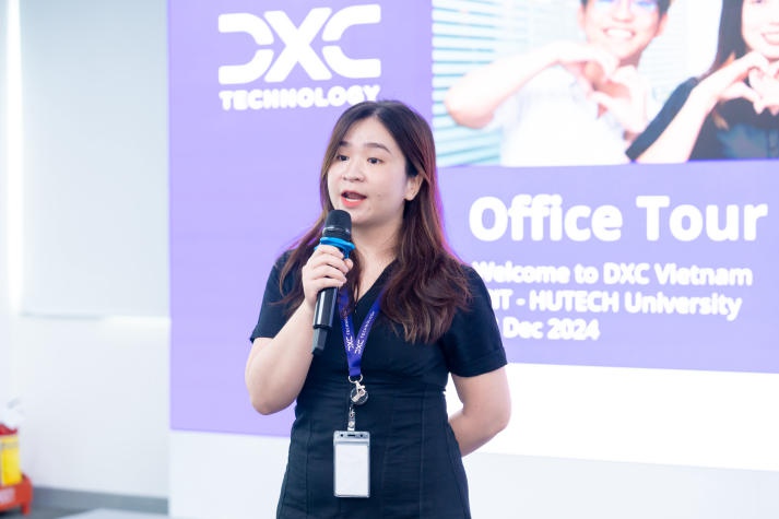 Khám phá và giải mã xu hướng công nghệ mới tại DXC Technology Việt Nam cùng sinh viên Công nghệ thông tin VJIT 23