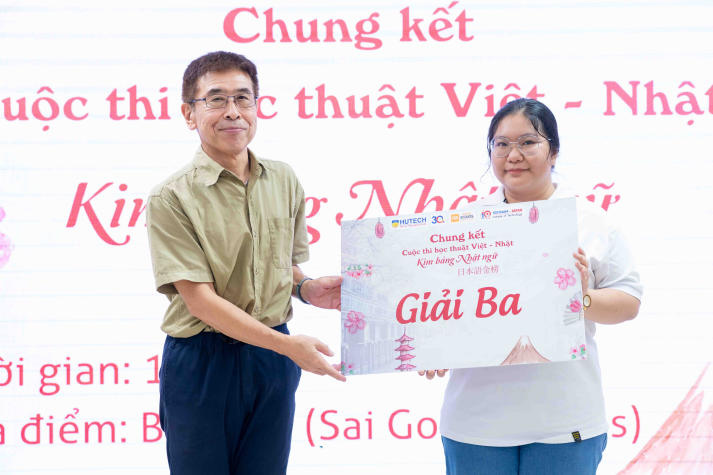 Chung kết "Kim bảng Nhật ngữ": Sân chơi trí tuệ, lan toả văn hóa Nhật Bản tại VJIT 231