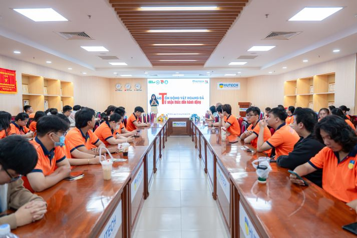 HUTECH-ers lan tỏa lối sống xanh, chung tay bảo vệ động vật hoang dã cùng ENV 29