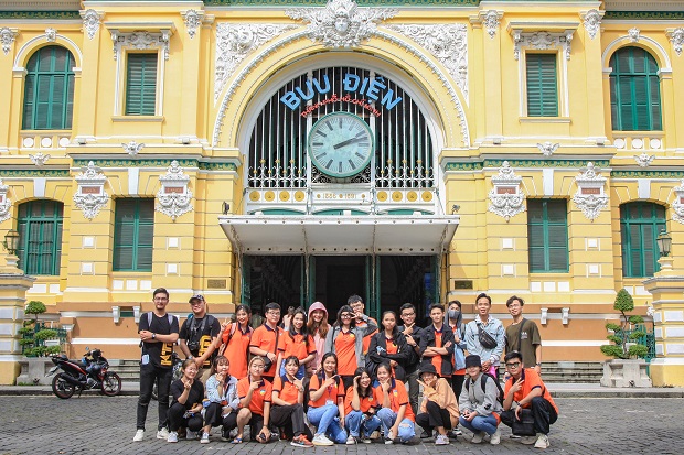 Sinh viên Kiến trúc - Mỹ thuật HUTECH khởi động năm học mới cùng “tour” dạo quanh Kiến trúc Sài Gòn xưa 19