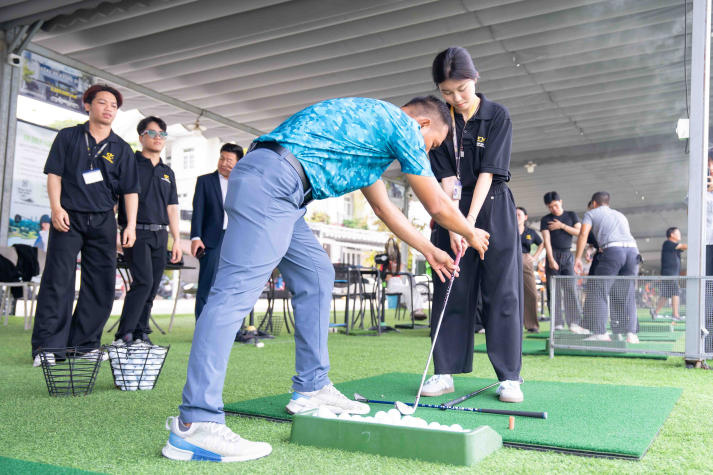 [Video] Bước vào thế giới Golf: Trải nghiệm thực tế đắt giá của sinh viên Quản trị sự kiện 45