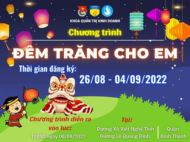 Sinh viên HUTECH mang Trung thu đến với những hoàn cảnh khó khăn 30