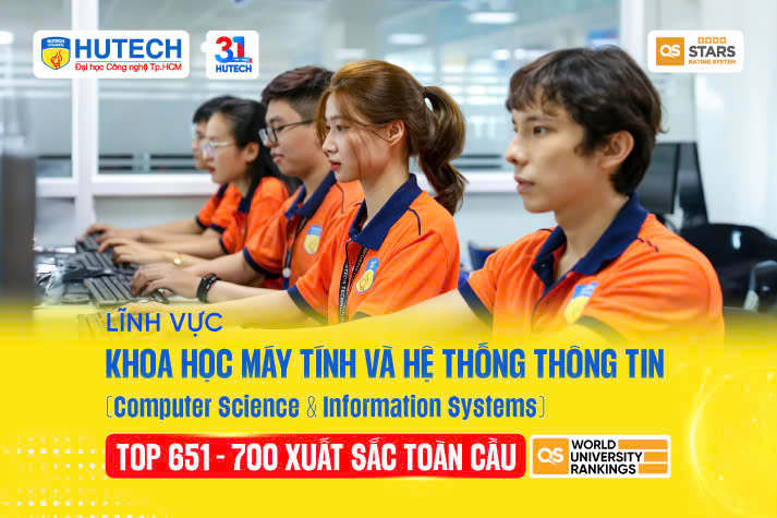03 lĩnh vực đào tạo của HUTECH vào bảng xếp hạng QS World University Rankings by Subject 2026 41