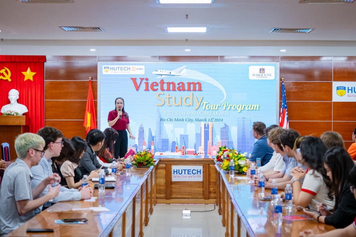 HUTECH đón đoàn sinh viên Trường Đại học Marquette đến giao lưu, học tập 69