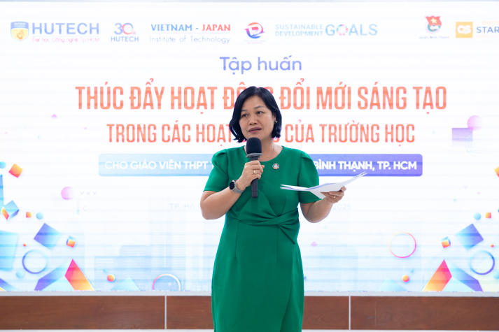 VJIT tập huấn thúc đẩy đổi mới sáng tạo cho giáo viên THPT tại Quận Bình Thạnh, hướng đến nâng cao chất lượng giáo dục 28