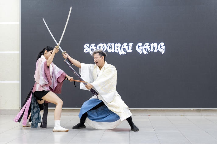 Sinh viên HUTECH nhập vai chiến binh Samurai Nhật Bản 55