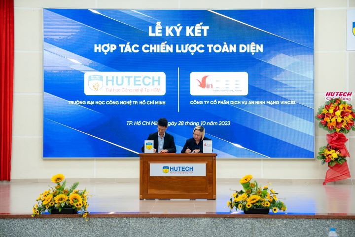 Sôi nổi vòng Chung khảo cuộc thi "Sinh viên với An toàn thông tin ASEAN 2023" tại HUTECH 165