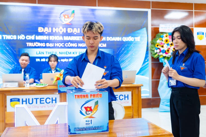 Nhiều kỳ vọng tại Đại hội Đại biểu Đoàn TNCS Hồ Chí Minh Khoa Marketing - Kinh doanh quốc tế 194