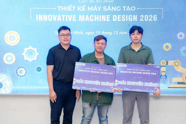 Sinh viên Viện Kỹ thuật thử thách tư duy thiết kế tại cuộc thi “Innovation Machine Design 2026” 82