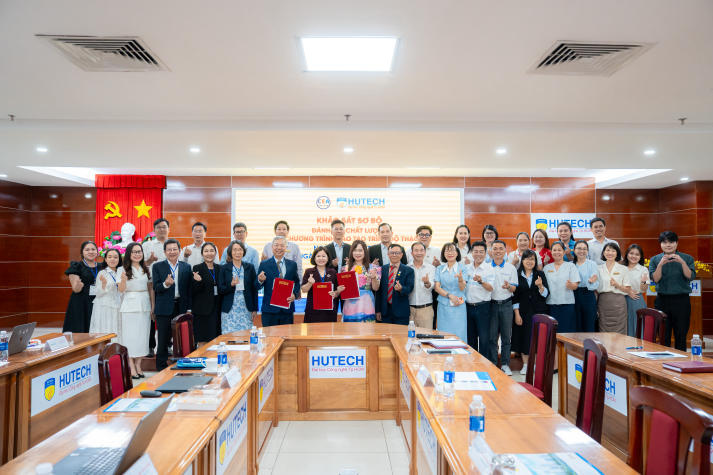 Khảo sát sơ bộ 03 chương trình đào tạo trình độ Thạc sĩ theo chuẩn MOET: HUTECH sẵn sàng cho đánh giá chính thức 98