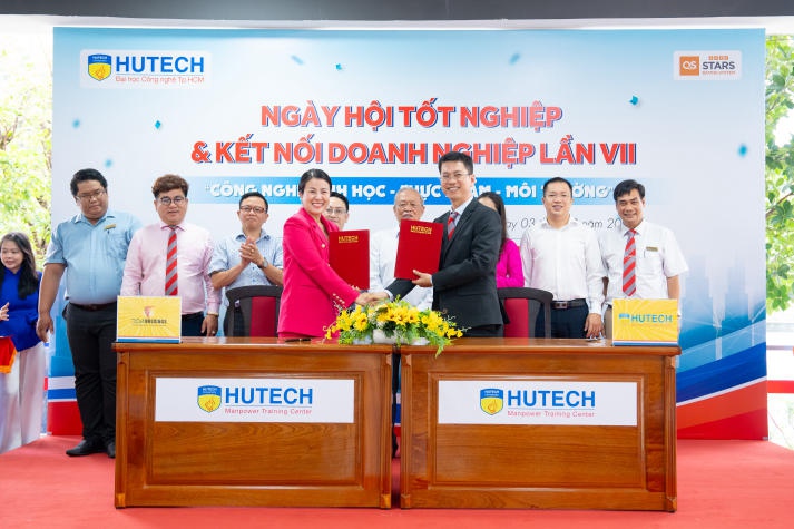 [Video] Sinh viên Viện Khoa học Ứng dụng HUTECH bảo vệ đồ án trước doanh nghiệp và “săn” việc ngay tại trường 187