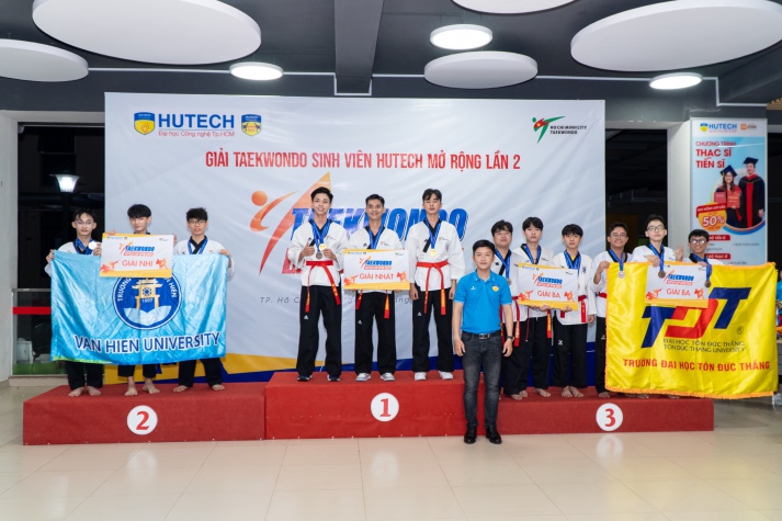 HUTECH giành giải Nhì toàn đoàn tại Taekwondo HUTECH Cup Open 2024 244