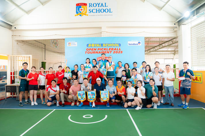 HUTECH "ẵm" 05 huy chương tại Giải Royal School Open Pickleball Tournament 2025 82