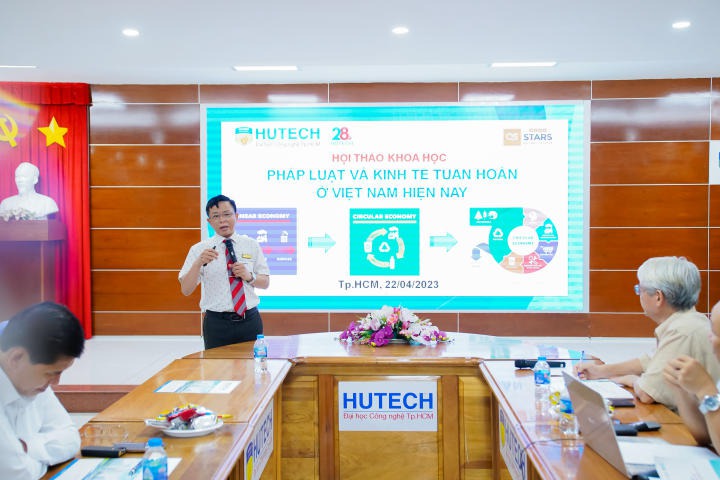A lot of helpful information was made available during the scientific conference "Laws of the circular economy in Vietnam today." 112