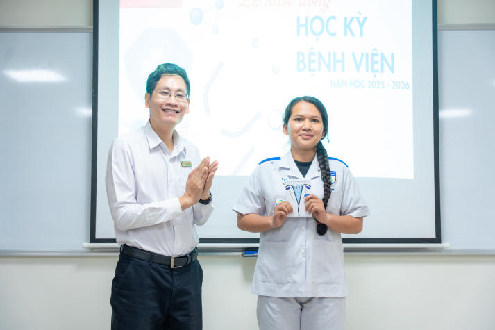 Sinh viên Điều dưỡng - Kỹ thuật y học sẵn sàng bước vào học kỳ bệnh viện 74