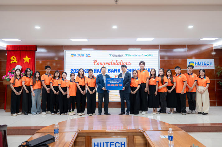 HUTECH tiếp nhận học bổng Quỹ Hana Nanum: Đồng hành cùng sinh viên vượt khó, vươn tới hội nhập quốc tế 20