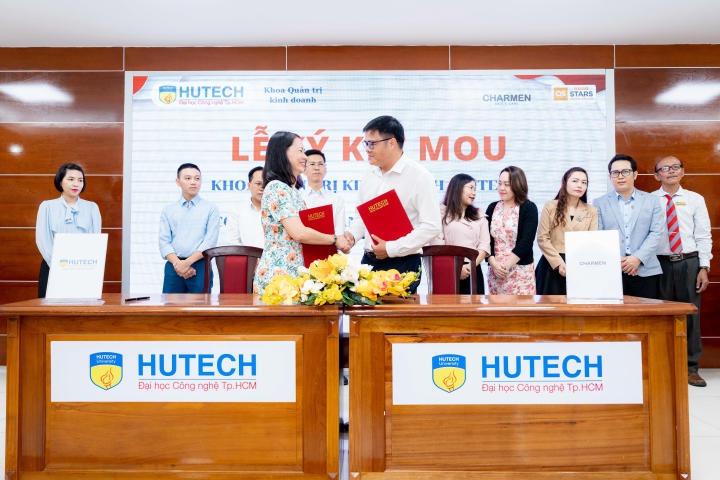 HUTECH ký kết MOU với 06 doanh nghiệp và tổ chức talkshow về khởi nghiệp trẻ cho sinh viên 85