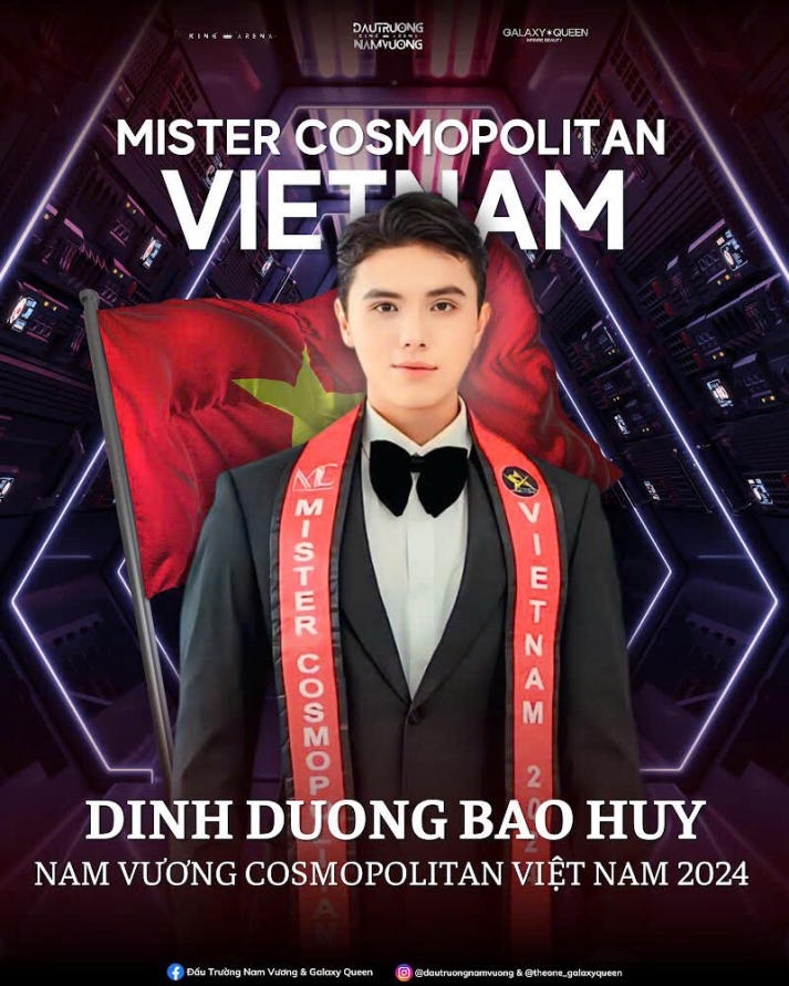 Đinh Dương Bảo Huy - Sinh viên HUTECH đại diện Việt Nam tham dự Mister Cosmopolitan 2024 161