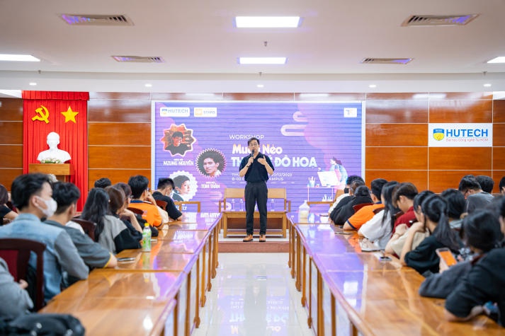 Talkshow “Muôn nẻo thiết kế đồ họa” tiếp lửa đam mê cho sinh viên HUTECH 8