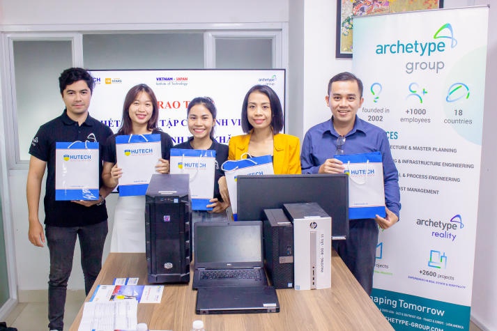 Viện Công nghệ Việt - Nhật HUTECH làm việc cùng Công ty TNHH Archetype Việt Nam 89