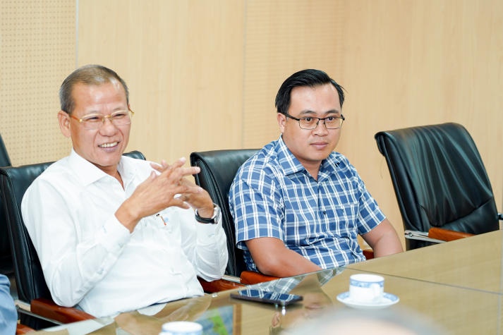 HUTECH đón tiếp Quận uỷ và Hội Doanh nghiệp quận Bình Thạnh đến chúc Tết 95