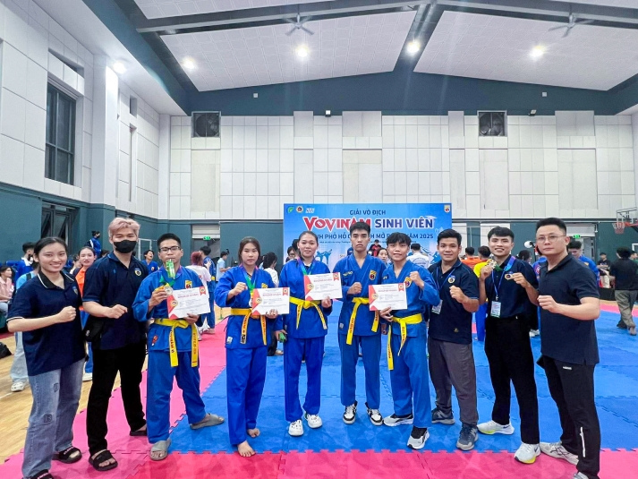 Đội tuyển Vovinam HUTECH gặt hái 09 tấm huy chương tại Giải Vô địch Vovinam Sinh viên TP.HCM mở rộng lần 2 47